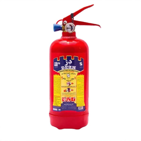 کپسول آتش نشانی 1 کیلویی پودر و گاز دژ