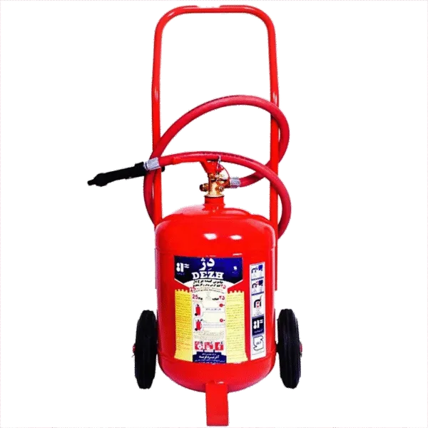 کپسول آتش نشانی پودری ۲۵ کیلویی دژ