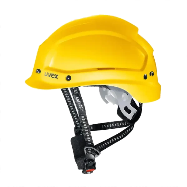 کلاه کار در ارتفاع زرد uvex مدل pheos alpine